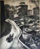 Patkó Károly ( 1895-1941 ) " Perugia 1930 "