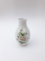Hollóházi porcelán kis váza - miniváza