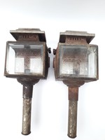 Konflis vagy hintólámpa pár - 2 db hintóra való lámpa együtt - loft ipari design