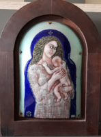 Cyránszki Mária - Anya gyermekkel