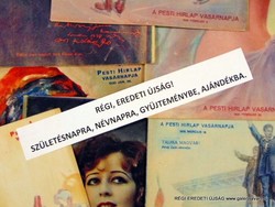 1933 október 29  /  PESTI HIRLAP VASÁRNAPJA  /  SZÜLETÉSNAPRA! RETRO, RÉGI EREDETI ÚJSÁG Szs.:  1001