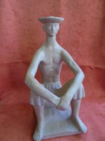 Jelzett terrakotta szobor Somogyi A.1964.