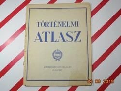 Történelmi atlasz 1962 - retro tankönyv