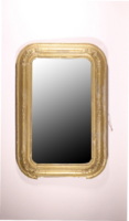 Biedermeier Mirror with Gilded Wooden Frame