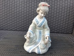 Japanese porcelain geisha