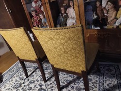 Régi retro antik szék székek