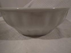 Porcelán - pogácsás tál - régi - osztrák -  24 x 9 cm - számozott - hibátlan