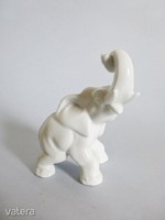 Herendi fehér porcelán elefánt 