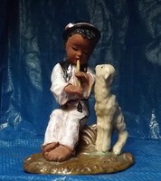 Cluj / Kory / ceramic flute child lamb