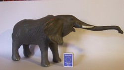 Érdekes, nagyméretű elefánt játék figura-majd fél méter hosszú