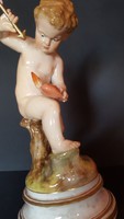 Meissen "Ámor "ritka porcelán szobor , kardos jelzéssel
