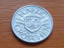 AUSZTRIA OSZTRÁK 50 GROSCHEN 1947 ALU.