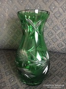 Ritka, Zöld kristály váza