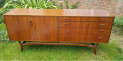 Skandináv design retro, mid century sideboard , tálaló, komód