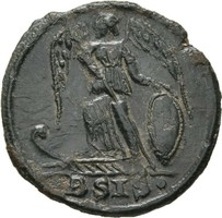 Konstantinápoly  follis, Alexandria , AD 333-335