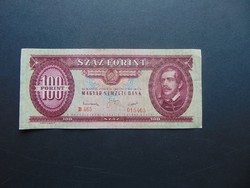 100 forint 1949 B 465 Szép ropogós bankjegy