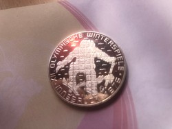 1976 ezüst 100 Schilling 24 gramm 0,640 PP Ritka