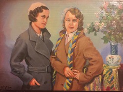 Magyar festő - A legújabb divat - 1940-es évek