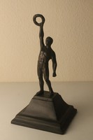 Art Deco sportoló szobor