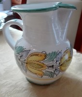 Ceramic jug with haban / haban pattern, 16 cm high