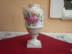 Nagyméretű Antik Höchst váza , 35 cm.