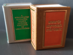 Mikrokönyv - Janka Gyula: Miniatűr könyvekről