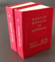 Minikönyv - Magyar mondák és népmesék (2 db kötet)