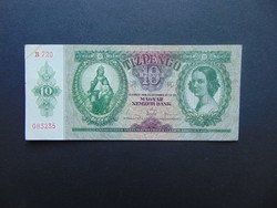 10 pengő 1936 B 720 Szép ropogós bankjegy 