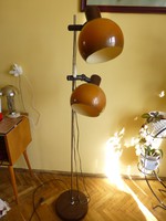 Extrém ritka narancssárga Space Age Állólámpa,vintage  lámpa,Mid-century állólámpa