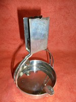 Antik ezüst art -deco  gyufa/hamutartó