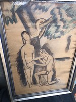 Adam and Eve mixed technique