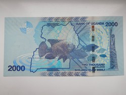 Uganda  2000 shilingi  2010 UNC