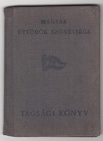 Magyar Úttörők Szövetsége tagsági könyv