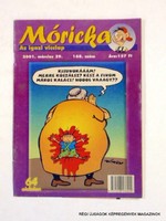 2001 March 29 / móricka / old newspapers comics magazines no.: 7521