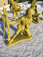 5 darab részletgazdag katona - háborús figura
