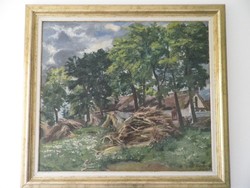 Original wonderful Frank Frigyes oil painting