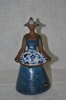  ULLA SKOGH kő porcelán nő figura  ( DBZ 00100 )