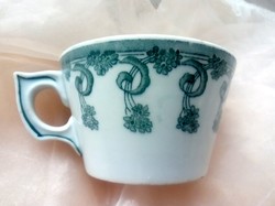  Antik Zsolnay vastag porcelán teás csésze