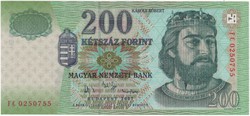 200 Forint 2007 FC - UNC