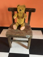Antik ős régi gyerek szék - baba szép - dekoráció 