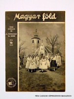 April 22, 1943 / Hungarian land / birthday! Old, original newspaper. No. 11684