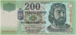 200 Forint 2007 FB - UNC