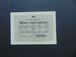 30 krajcár 1849 Kossuth bankó   02