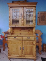 ANTIK FENYŐ KIS TÁLALÓ ( ( kitchen cabinet )