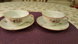 Antique (1938-1945) MZ Altrohlau coffee sets. Perfect condition. The price is for the two sets.