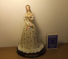 Sissi, Erzsébet királyné ajándéktárgy, emléktárgy, kis szobor, figura