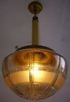 1 üvegburás lámpa art-deko