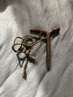 Antik vasutas kulcs az 1800-as évekből