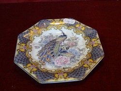 Japanese cake plate with pheasant pattern, diameter 15.5 cm. He has!