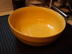 Retro, Kispesti sárga gránit leveses tál - ritkaság